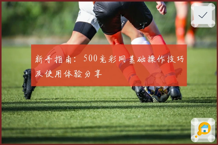 新手指南：500竞彩网基础操作技巧及使用体验分享